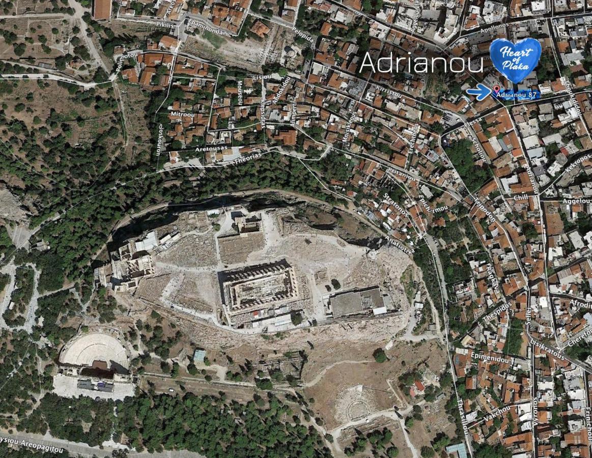 Adrianou At Heart Of Plaka Leilighet Athen Eksteriør bilde